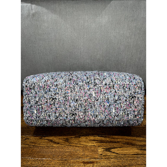 Louis Vuitton Keepall Bandouliere 50 Felt Grey Recycled Logo Weekend Travel Bag - Picture 12 of 12